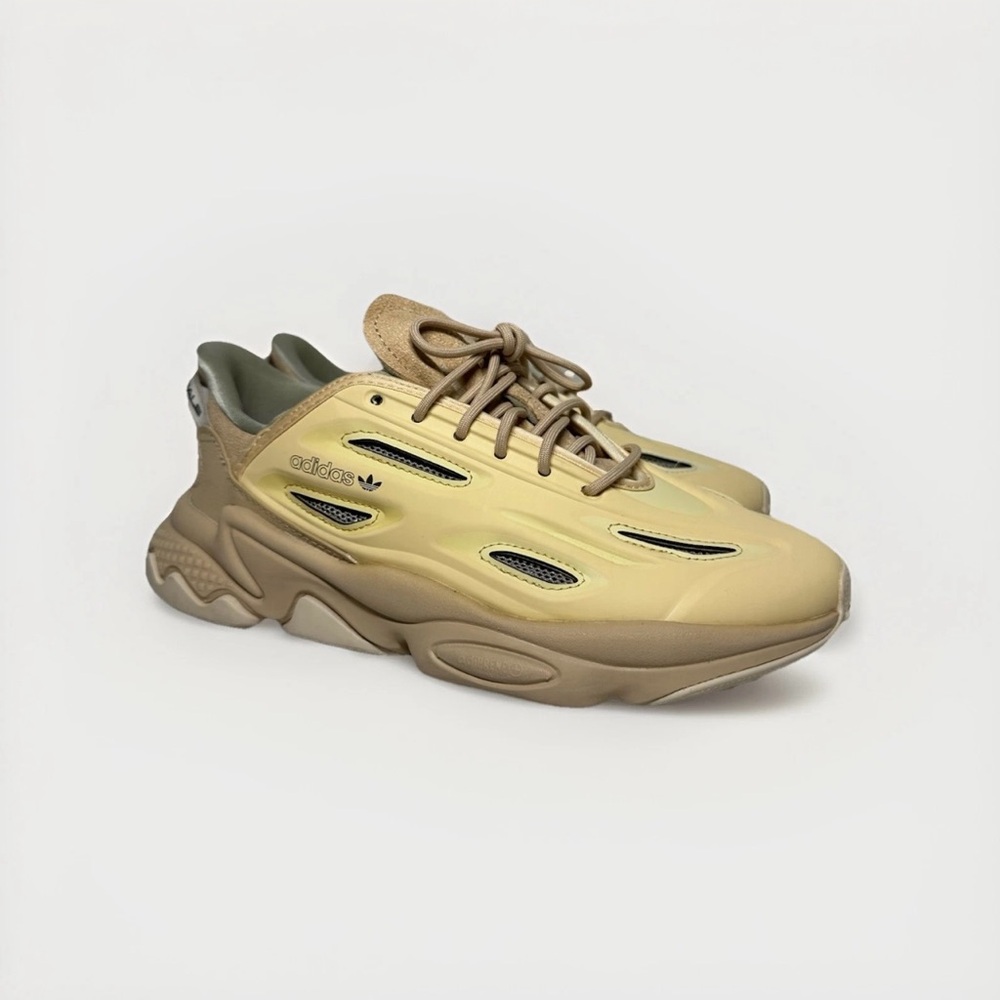 Adidas Ozweego Celox Pale Nude Linen Light Brown Women’s 6!